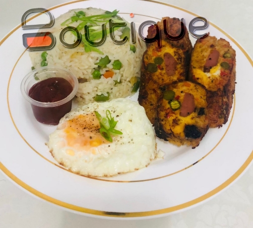 Picture of Chicken embutido with rice