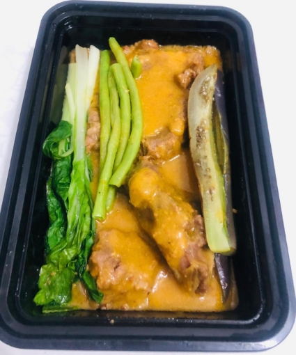 Picture of Kare kare with rice 